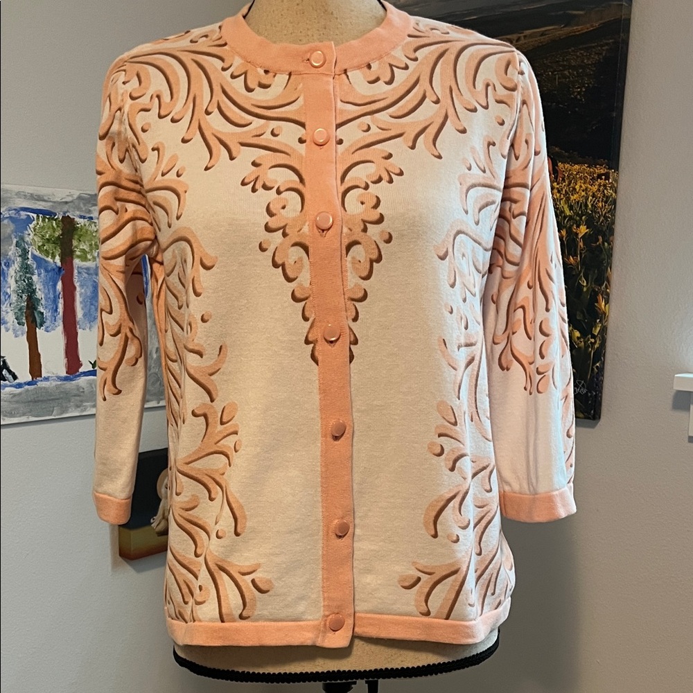 Bob Mackie Button Down Cardigan